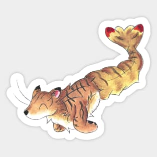 Tiger Prawn Sticker